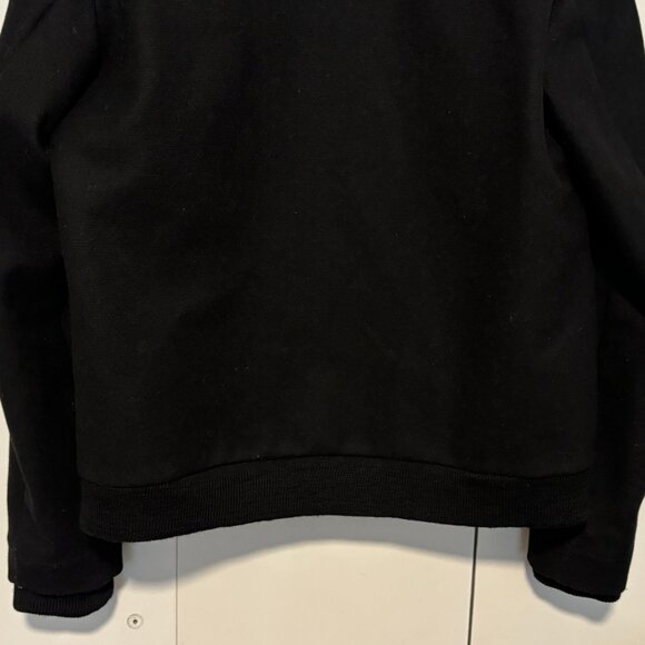 Stephan Schneider Black Wool Thinner Bomber Jacket Size 5 - Medium - Picture 9 of 16